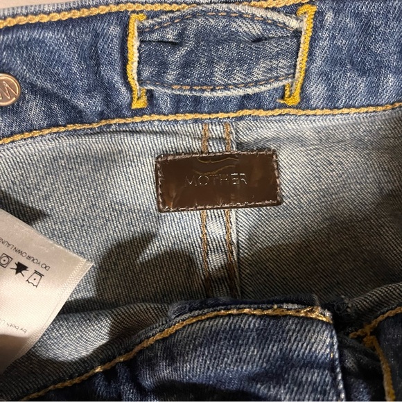 MOTHER Loop De Loop Fray in Just One Sip 25 - Picture 11 of 16